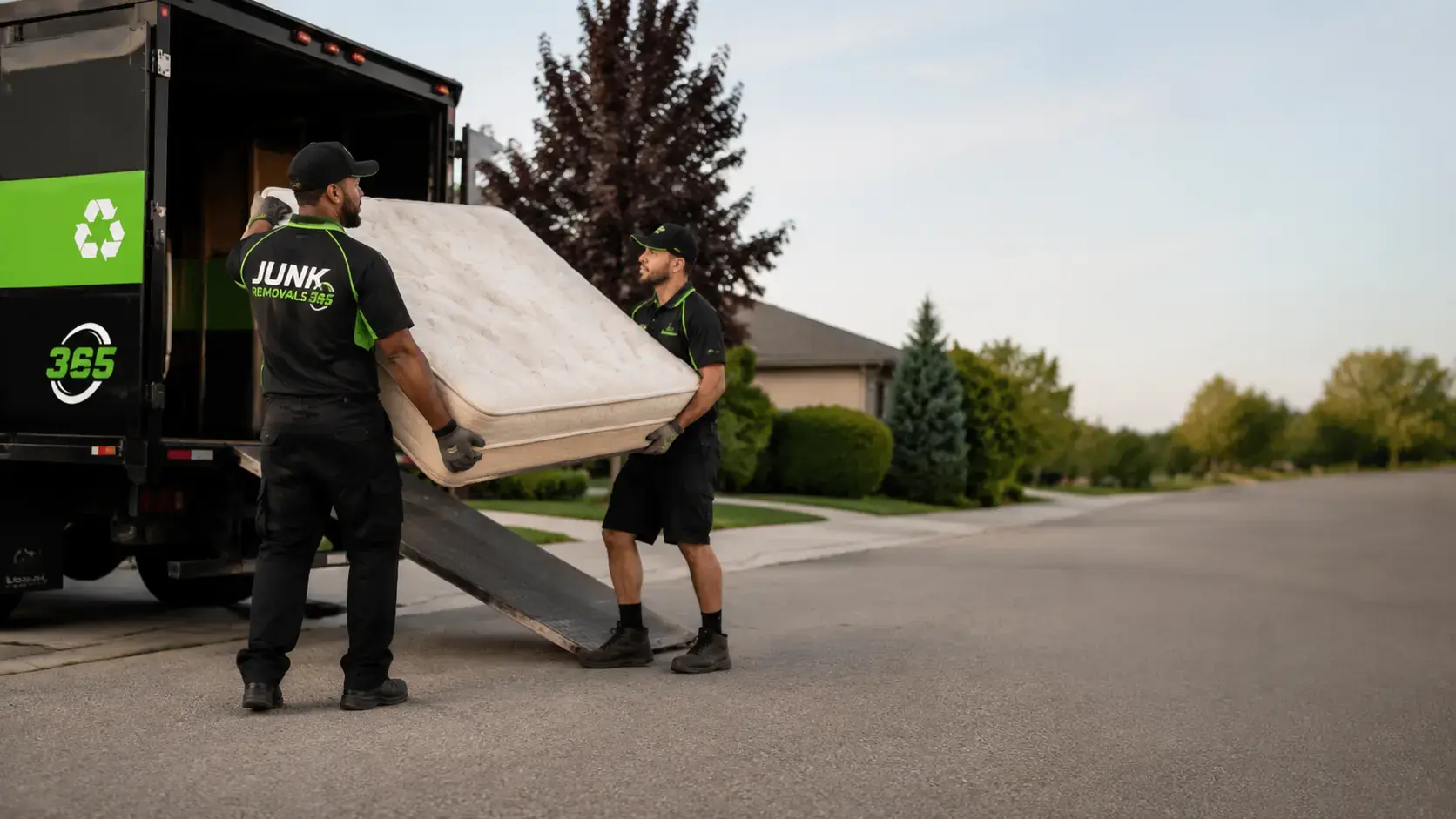 Mattress removal planning for a residential cleanout across the United States