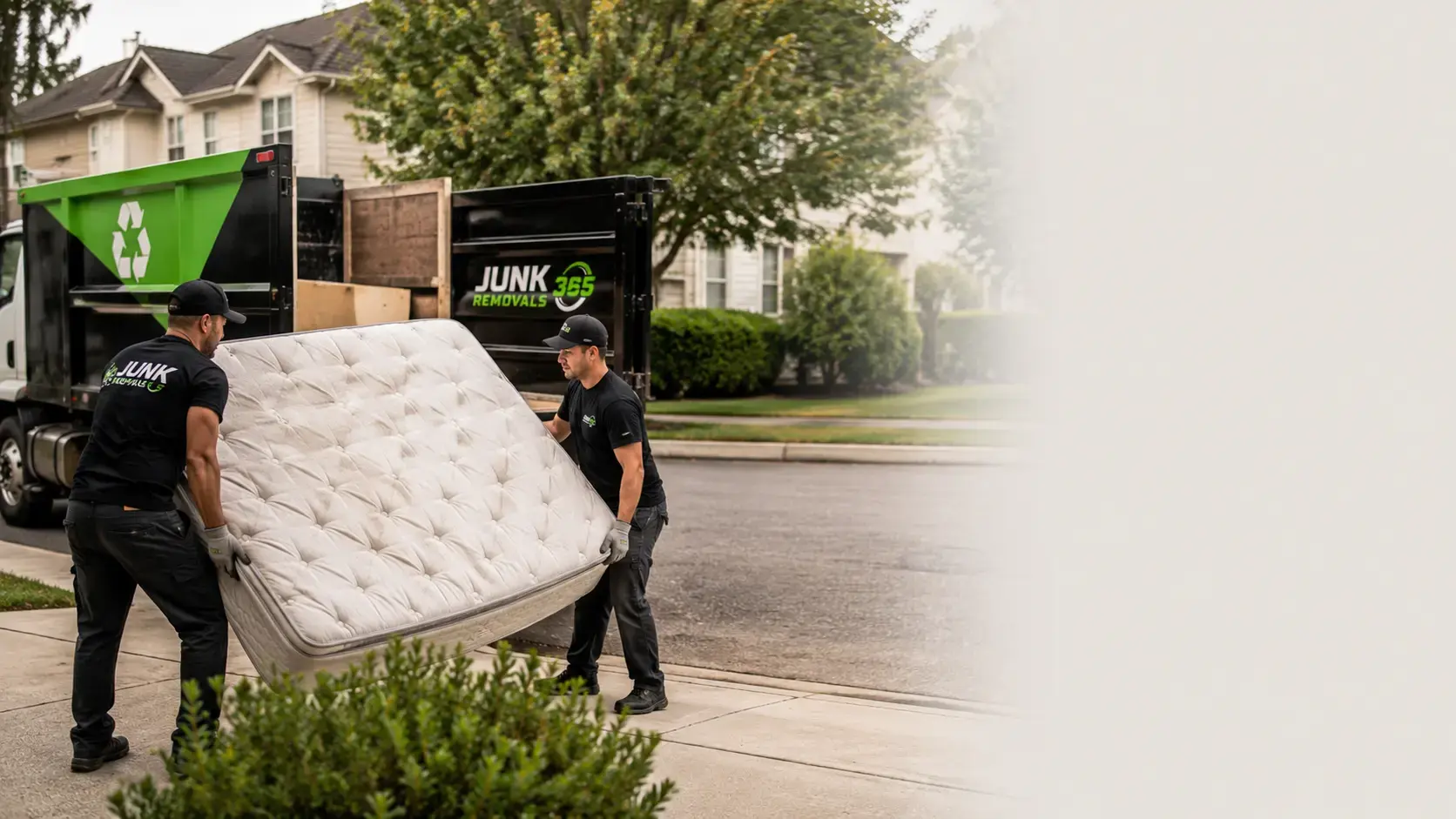 Mattress removal planning for a home cleanout in the United States